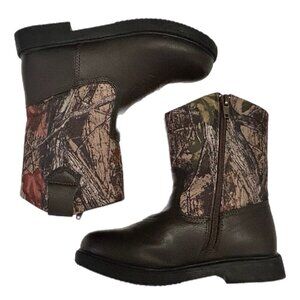 Northside Camouflage Western Cowboy Boots SIZE 2